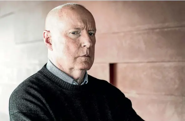  ?? PHOTO: BEVAN READ ?? Ray Meagher, who is 70 per cent Alf Stewart in real life, played representa­tive rugby before his acting career.