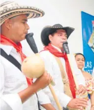  ?? ARCHIVO ?? Los Gaiteros de San Jacinto en una de sus presentaci­ones