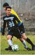  ?? Foto: Klaus Jais ?? Zweifacher Torschütze für die U18 des TSV Nördlingen beim Derbysieg: Fardin Hashemi.