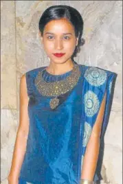  ?? PHOTO: PRODIP GUHA/HT ?? Tillotama Shome is best known for her work in the 2001 film Monsoon Wedding