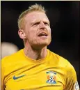  ??  ?? Kilmarnock’s Chris Burke