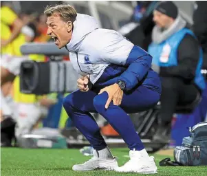  ?? | PHOTO : PHOTO : FRANCK FIFE, AFP ?? Hervé Renard a su faire les bons choix à la mi-temps pour renverser le match des Bleues face à la Colombie.