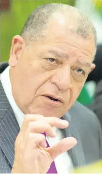  ?? File ?? Minister of Industry, Commerce, Agricultur­e andFisheri­es Audley Shaw.