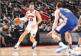  ??  ?? Blake Griffin van Detroit Pistons was niet te stoppen. Hij scoorde maar liefst vijftig punten. (Foto: ESPN)