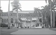  ??  ?? Imagen del club Mar-a-Lago del presidente Donald Trump en Florida