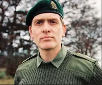  ??  ?? Major scandal: Joyce in the Army in 1998