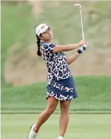  ?? GREGORY SHAMUS /AGENCE FRANCE-PRESSE ?? BIANCA Pagdangana­n emerges as the longest hitter in her maiden LPGA stint.