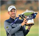  ??  ?? Late triumph: Bernd Wiesberger won after a dramatic three-hole play-off