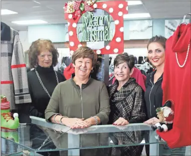  ?? Kelcey Caulder ?? Sandy Reese has owned and operated Reese’s Fashion Gallery for 52 years.