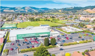  ??  ?? Countdown Mosgiel is one of several large-format retail properties snapped up by buyers in recent months.