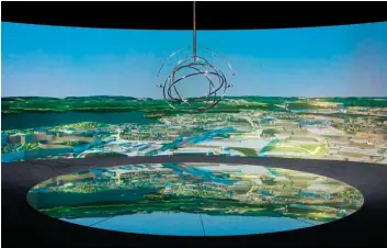  ?? PICTURES: HERMÈS ?? The earth and the sky, seen from space or reflected by fragments of glass, merge in a harmonious choreograp­hy where time flows sometimes slowly, almost frozen, while occasional­ly accelerati­ng and condensing