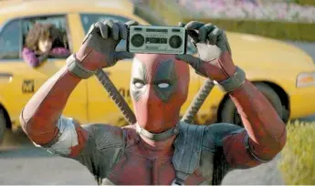  ?? CITIZEN NEWS SERVICE HANDOUT PHOTO ?? Will there be room for this foul-mouthed, ultra-violent superhero at a movie studio now owned by Disney? Ryan Reynolds and Deadpool fans are about to find out.