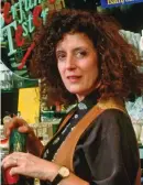  ??  ?? Visionary: Anita Roddick in one of her early shops