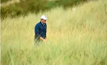  ?? PHOTO: GETTY IMAGES ?? Eventual champion Jordan Spieth makes another journey into the rough during the final round at Royal Birkdale.