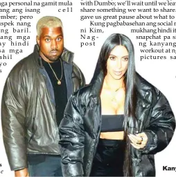  ?? Kanye at Kim ??