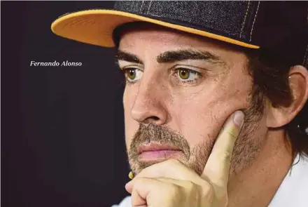  ??  ?? Fernando Alonso