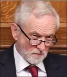  ??  ?? ‘BAD ADVICE’: Jeremy Corbyn