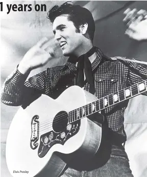  ??  ?? Elvis Presley