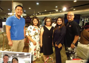  ??  ?? (L-R): Val Lao, Dr. Jennifer Ang-Tangtatco, Litlit Ang, Renren Villena, Michael E. Dakudao