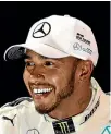  ??  ?? A former girlfriend says Lewis Hamilton had an obsession with threesomes and clean loos.
