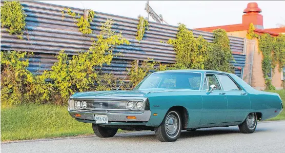  ?? CLAYTON SEAMS ?? Clayton Seams’ 1969 Chrysler Newport, known as Peggy, was sold to a person from Germany who decided to keep the name because Peggy fit the vehicle so well.