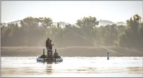  ?? Courtesy photo ?? A few spots remain in the co-angler division of the Walmart FLW Tour bass tournament set for April 27-30 at Beaver Lake.