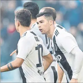  ?? FOTO: EFE ?? “Trabajo principalm­ente para ayudar a la Juve”, dice CR7 Lleva 14 goles en Serie A