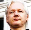  ??  ?? Julian Assange