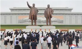  ?? ?? Pyongyang, North Korea, in September. Photograph: KCNA/Reuters