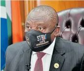  ?? Picture: SUPPLIED ?? HOT SEAT: The biggest mistake President Cyril Ramaphosa has made in his handling of this twin crisis has been to get distracted. After an inspiratio­nal start, his leadership cohort seems to be losing its way badly.