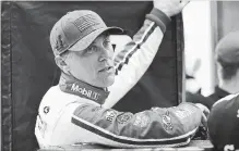  ?? ASSOCIATED PRESS FILE PHOTO ?? Kevin Harvick waits for his car to go through inspection before qualifying at Charlotte Motor Speedway in Charlotte, N.C., on May 24, 2018.