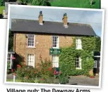  ??  ?? Village pub: The Dawnay Arms