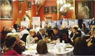  ?? Picture: Phil Creighton ?? Businesses, councilors and leaders gathered in Wokingham Town Hall last Wednesday to discuss issues caused by the regenerati­on projects