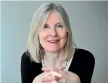  ??  ?? Author Helen Dunmore. .