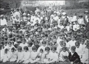  ??  ?? Diwali was only celebrated in South Africa by the beginning of the 20th Century, Sydenham Hindu Young Men’s Society Diwali Celebratio­ns 1907 Picture Credit: 1860 Heritage Centre