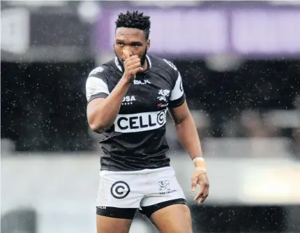  ??  ?? ALL-ROUNDER: The Sharks’ Lukhanyo Am had an excellent outing in his Super Rugby debut, despite his team losing in Brisbane.