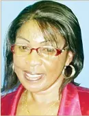  ??  ?? Women Affairs, Gender and Community Developmen­t Minister Nyasha Chikwinya