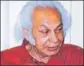  ?? HT ?? Barnalabor­n Nachhatar (left) chosen for his Punjabi novel while Panchkulab­ased Megh gets it for a work of Hindi criticism.