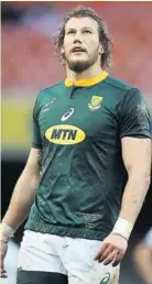  ?? Photo Icon Sport ?? De gauche à droite, Aphiwe Dyantyi, RG Snyman et Faf De Klerk, sont trois hommes de base du système de Rassie Erasmus.