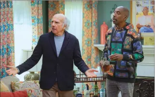 ?? ?? Larry David and J.B. Smoove in “Curb Your Enthusiasm”