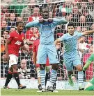  ?? ?? ALWAYS ME Balotelli was at the centre of City’s famous 6-1 win at Old Trafford