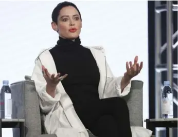  ?? WILLY SANJUAN/INVISION/THE ASSOCIATED PRESS ?? Actress and activist Rose McGowan is the star of Citizen Rose, a documentar­y series on sexual harassment.