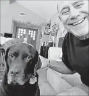  ?? Barry Davis ?? BARRY DAVIS of Agoura Hills says his 9-year-old chocolate Lab, Charlie, requires daily doses of generic phenobarbi­tal to control epileptic seizures.