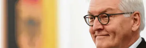  ??  ?? An der Wahl von Frank Walter Steinmeier zum Bundespräs­identen gibt es keinen Zweifel. Fünf Augsburger stimmen mit ab.