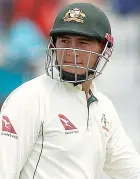  ??  ?? Discarded: Matt Renshaw