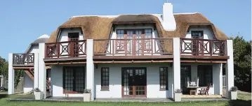  ??  ?? The four star Thatchwood Country
Lodge will be auctioned by Michael James Organisati­on on site at St Francis Bay on Wednesday.