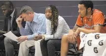  ?? MORGAN STATE ATHLETICS ?? Former Morgan State standout point guard Corin Adams becomes the second active woman to be hired as a full-time assistant coach for an NCAA Division I men’s basketball program.
