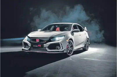  ??  ?? The new Honda Civic Type R will go on sale in July.