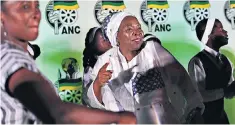  ??  ?? Nkosazana Dlamini-zuma, the ex-wife of Jacob Zuma, is among the candidates hoping to succeed him