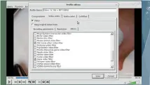  ??  ?? VLC’s selection of video filters will allow you to transcode your videos in novel ways.